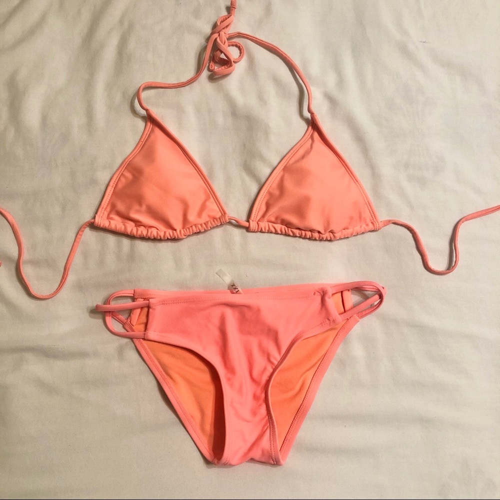 Forever21 Coral Bikini Set